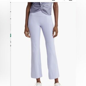 Zella Studio Luxe High Waist Lilac Purple Flare Ankle Pants